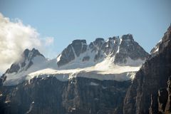 02 Quadra Mountain Close Up Morning From Moraine Lake Road Near Lake Louise.jpg